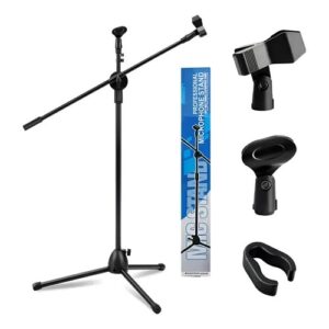 PEDESTAL PARA DOBLE MICROFONO