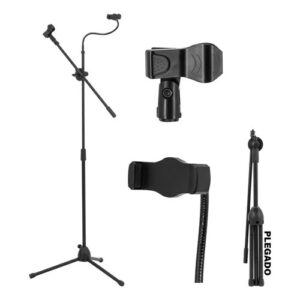 PEDESTAL DE MICROFONO Y CELULAR