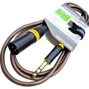 CABLE 1/4 STEREO A CANON MACHO 2M BESSER SOUND