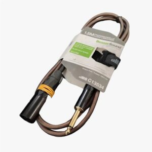 CABLE 1/4 A CANON MACHO 1,5M BESSER SOUND